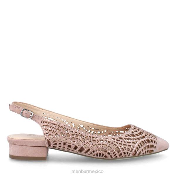 zapato casual elegante Menbur tiberina maquillaje rosa mujer 04JD3270