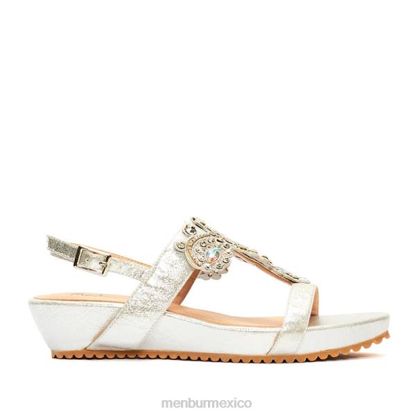 zapato casual elegante Menbur vellano plata mujer 04JD3228