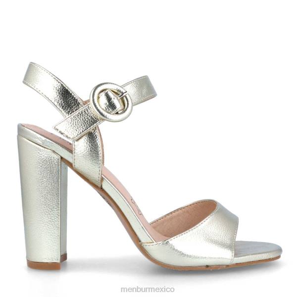 zapato casual elegante Menbur vernio oro mujer 04JD3564