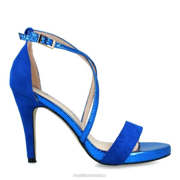zapato casual elegante Menbur zenario azul medio mujer 04JD3080