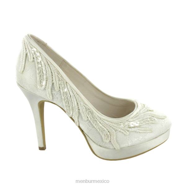 zapato de novia Menbur Bárbara blanco mujer 04JD2365