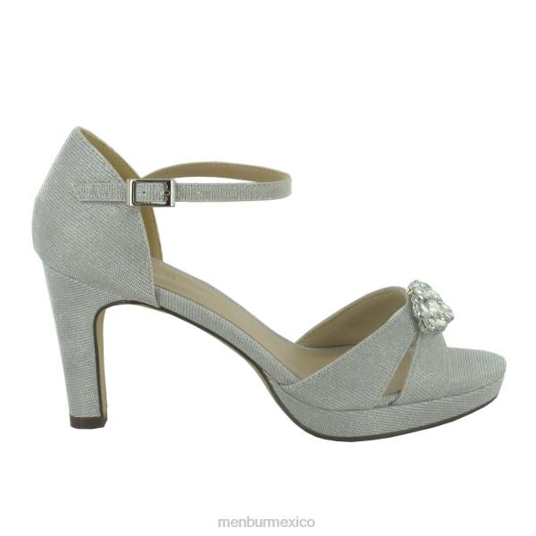 zapato de novia Menbur burgués plata mujer 04JD2262
