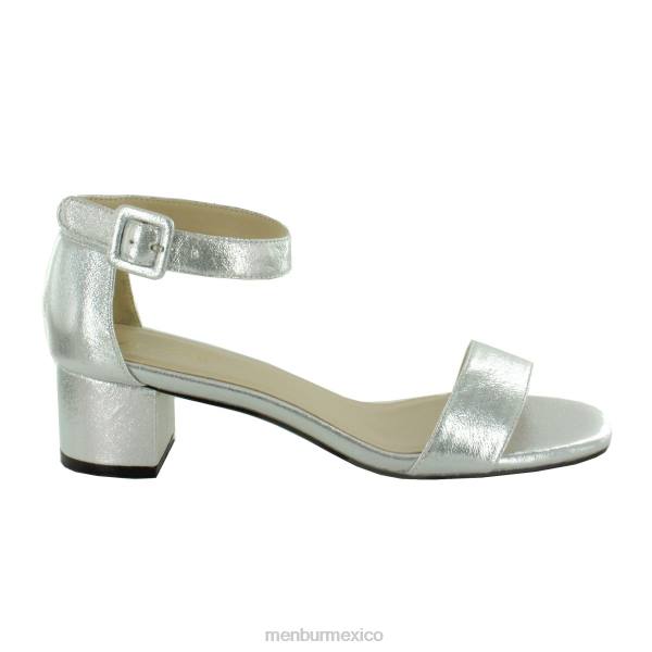zapato de novia Menbur buseto plata mujer 04JD2264