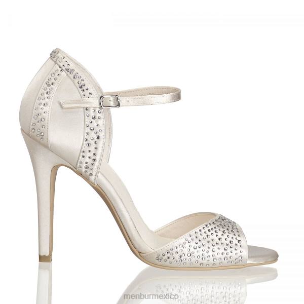 zapato de novia Menbur cristales blanco mujer 04JD2434