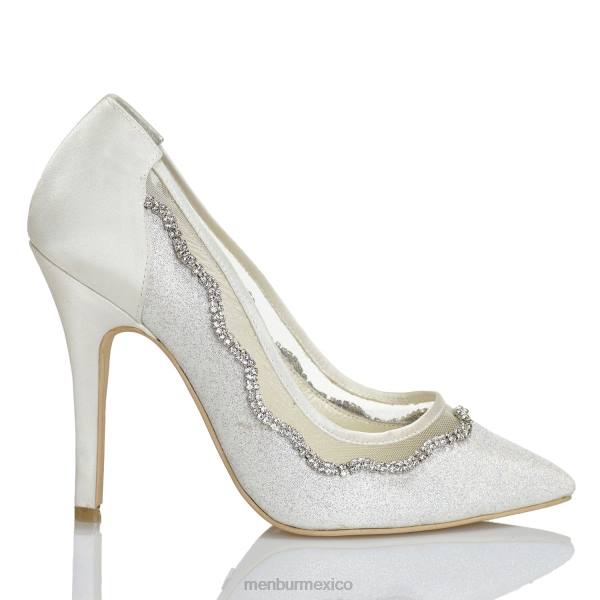 zapato de novia Menbur cristina blanco mujer 04JD2425