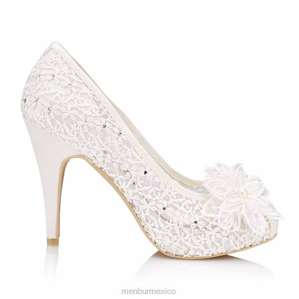 zapato de novia Menbur genoveva blanco mujer 04JD2351