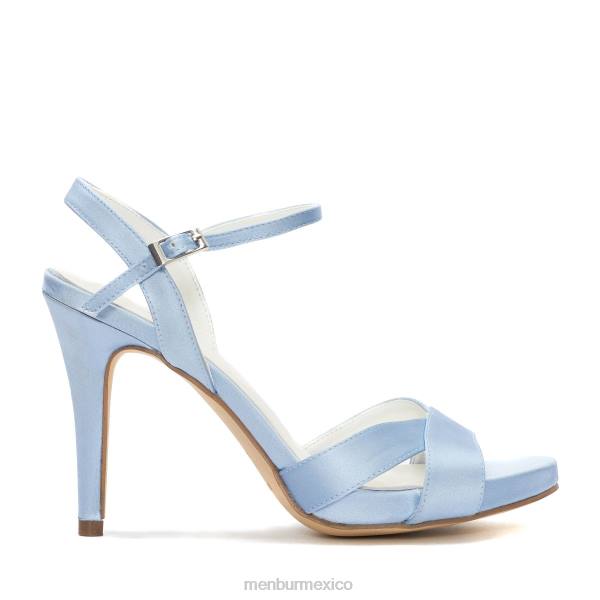 zapato de novia Menbur germana azul claro mujer 04JD2393