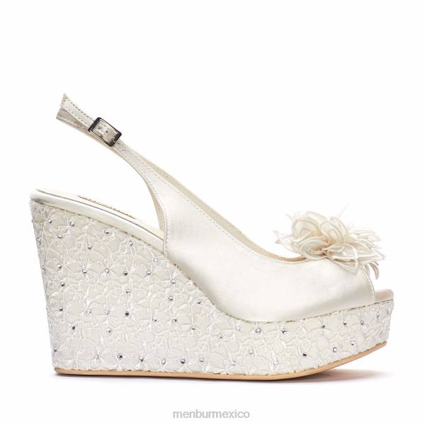 zapato de novia Menbur inés blanco mujer 04JD2440