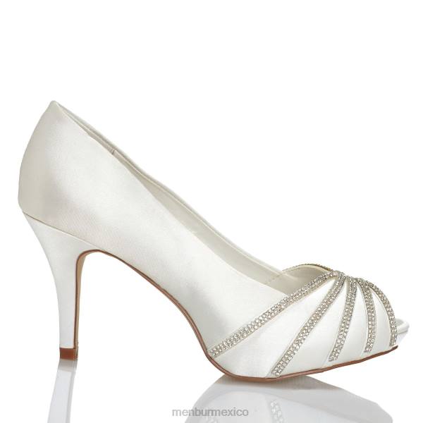 zapato de novia Menbur julieta blanco mujer 04JD2432