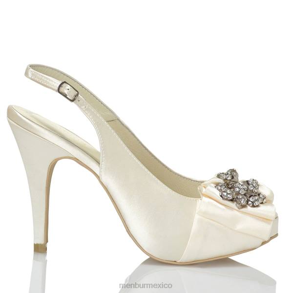 zapato de novia Menbur nefina blanco mujer 04JD2292
