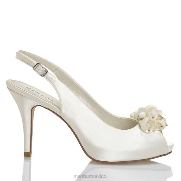 zapato de novia Menbur palmira blanco mujer 04JD2210