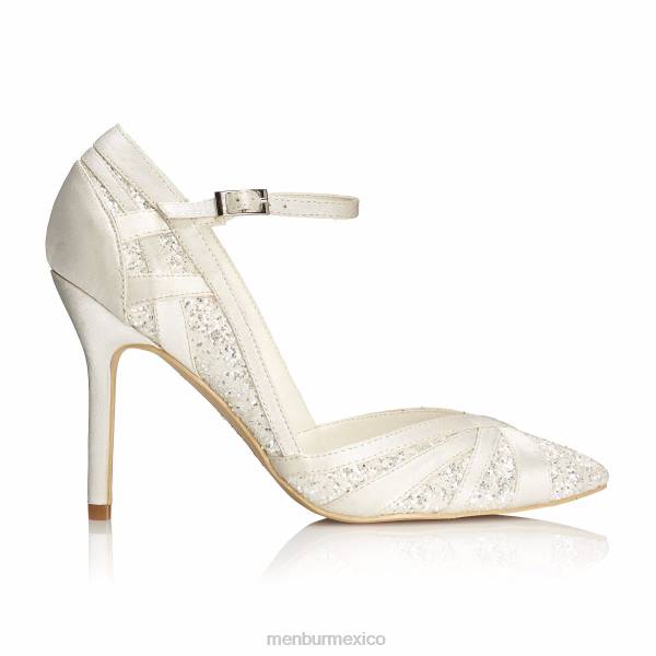 zapato de novia Menbur paulina blanco mujer 04JD2235