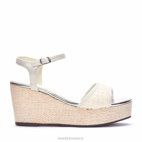 zapato de novia Menbur sarama blanco mujer 04JD2467