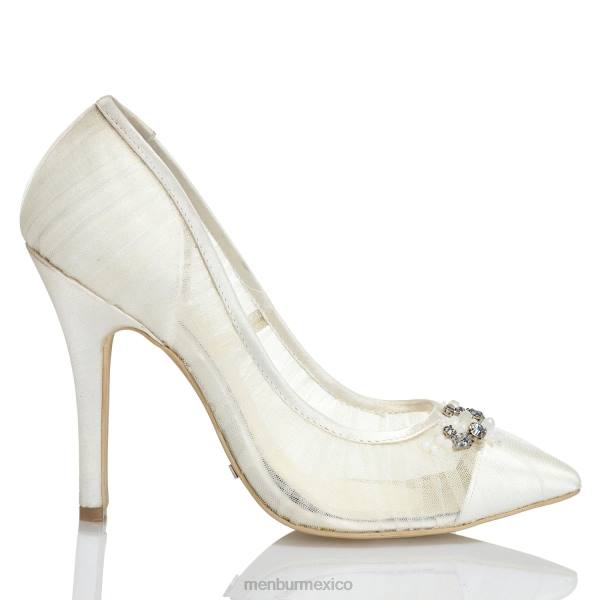zapato de novia Menbur siomara blanco mujer 04JD2422