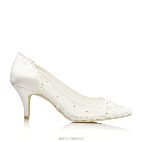 zapato de novia Menbur soraya blanco mujer 04JD2305