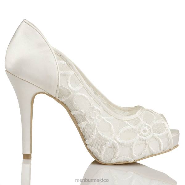 zapato de novia Menbur zoraida blanco mujer 04JD2343