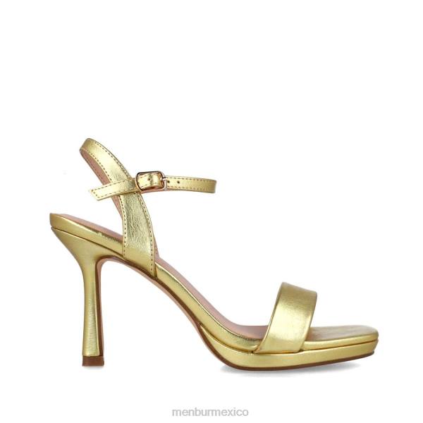 sandalias Menbur Australia oro mujer 04JD150