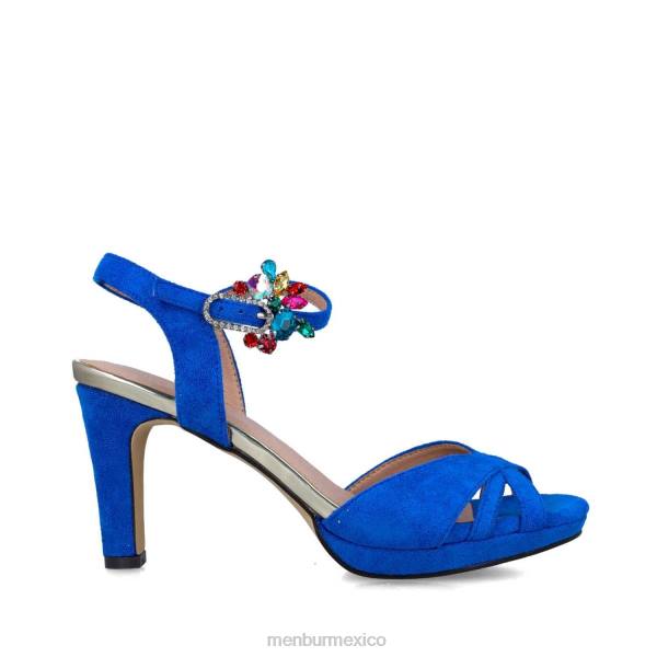 sandalias Menbur Orión azul medio mujer 04JD143