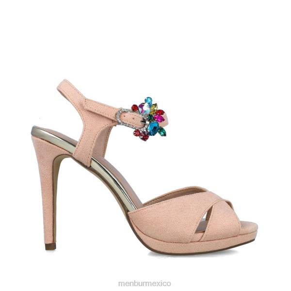 sandalias Menbur Orión maquillaje rosa mujer 04JD2859