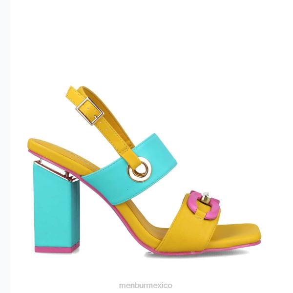 sandalias Menbur Osa Menor amarillo mujer 04JD31