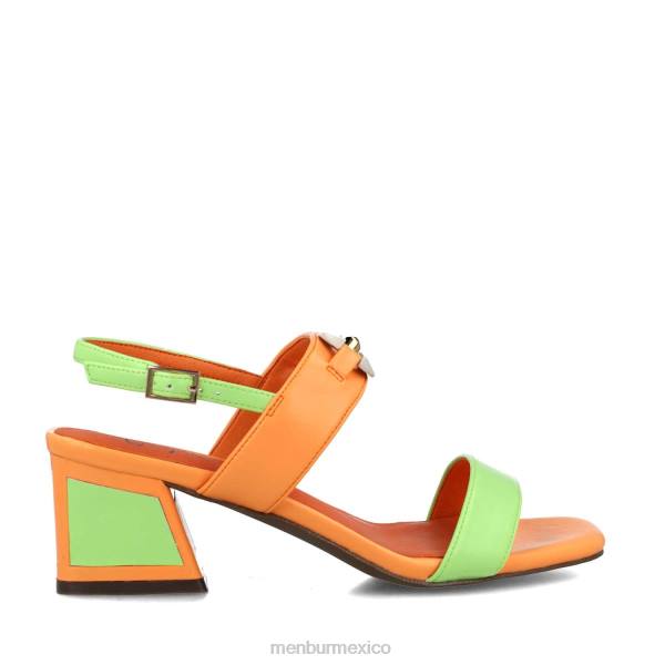 sandalias Menbur Osa Menor naranja mujer 04JD2821
