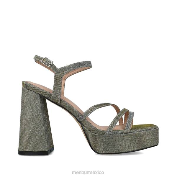 sandalias Menbur Pólux gris mujer 04JD2722