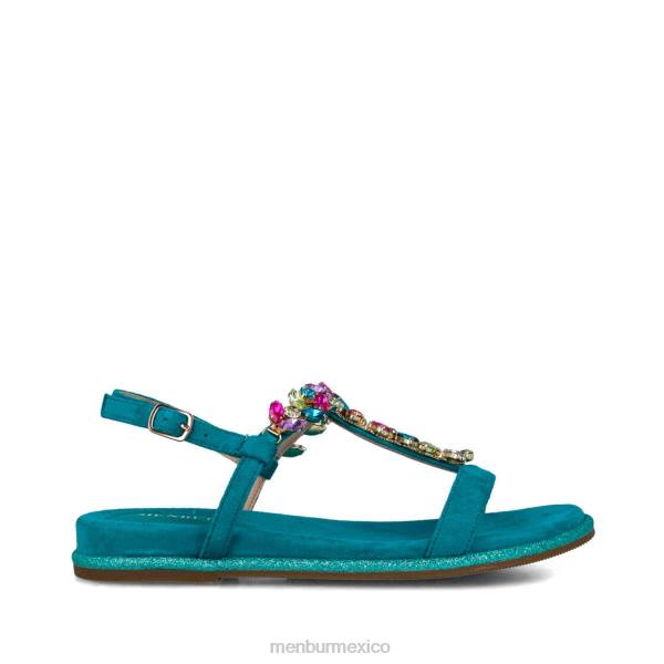 sandalias Menbur alrescha azul medio mujer 04JD2914