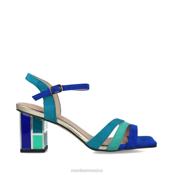 sandalias Menbur ankaa azul medio mujer 04JD2824