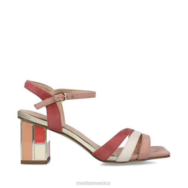 sandalias Menbur ankaa maquillaje rosa mujer 04JD126