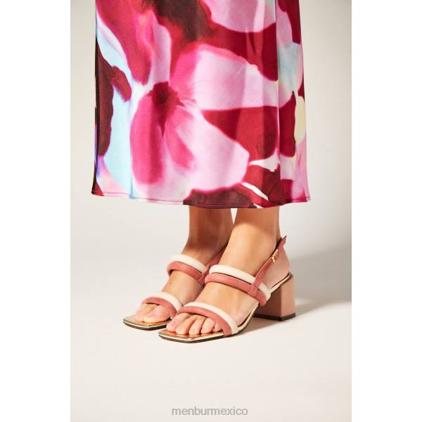 sandalias Menbur ankaa maquillaje rosa mujer 04JD2818