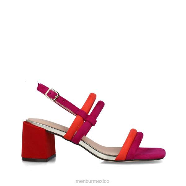 sandalias Menbur ankaa rojo mujer 04JD123