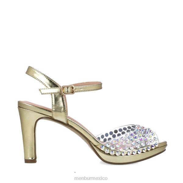 sandalias Menbur ara oro mujer 04JD2526