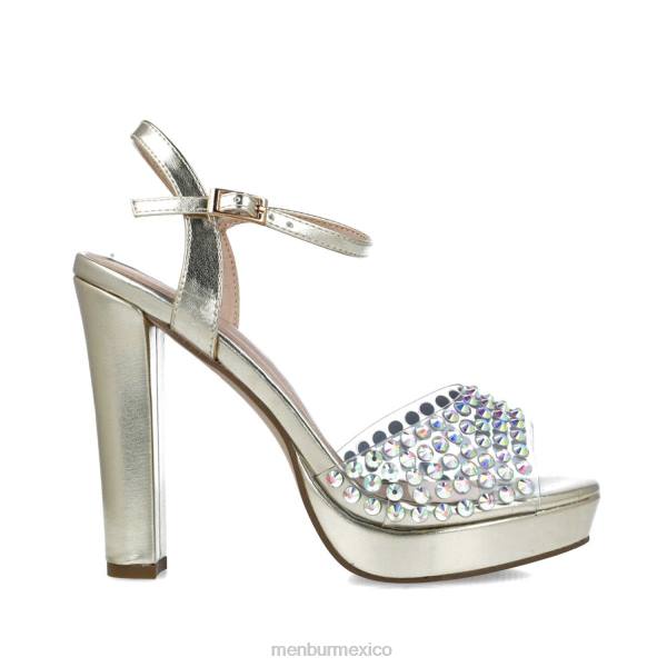 sandalias Menbur ara oro mujer 04JD27