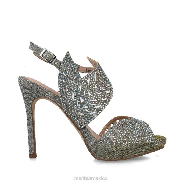 sandalias Menbur arcturus gris mujer 04JD2705