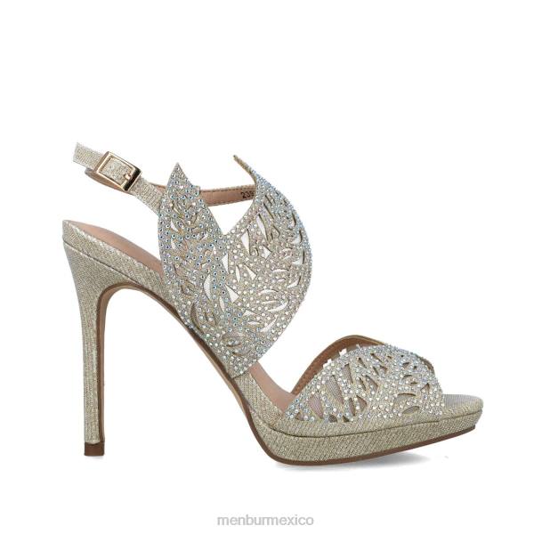 sandalias Menbur arcturus oro mujer 04JD76