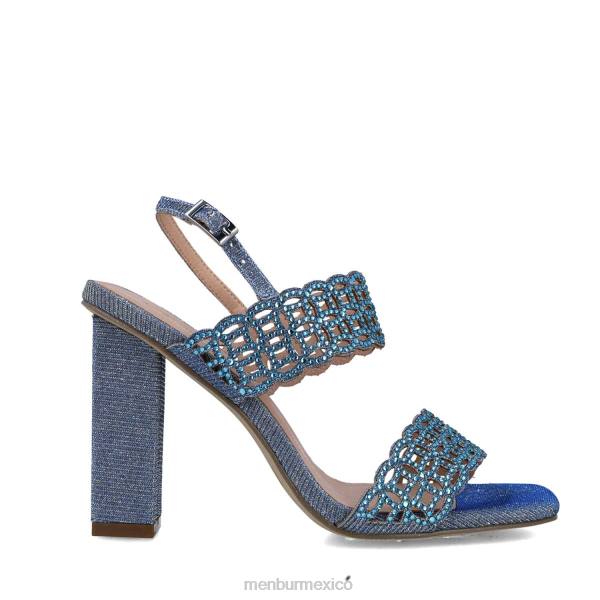 sandalias Menbur auriga azul medio mujer 04JD2851
