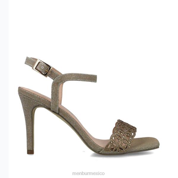 sandalias Menbur auriga oro mujer 04JD70
