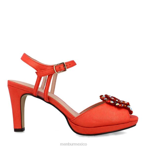 sandalias Menbur cachorros coral mujer 04JD2545