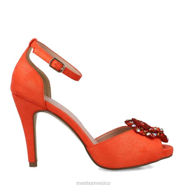 sandalias Menbur cachorros coral mujer 04JD2773
