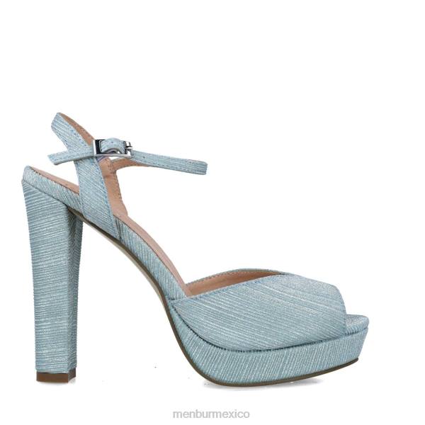 sandalias Menbur camaleón azul claro mujer 04JD2715