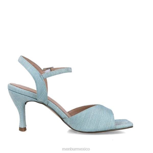 sandalias Menbur camaleón azul claro mujer 04JD2842