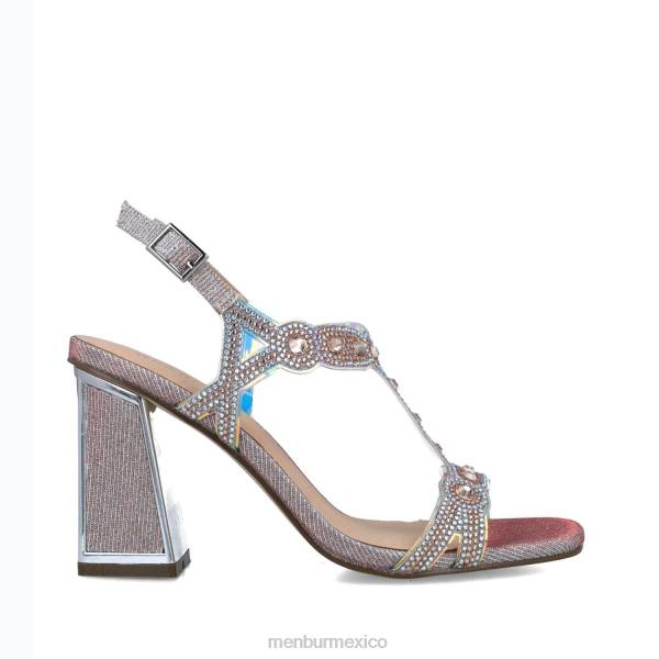 sandalias Menbur camelopardalis maquillaje rosa mujer 04JD2580