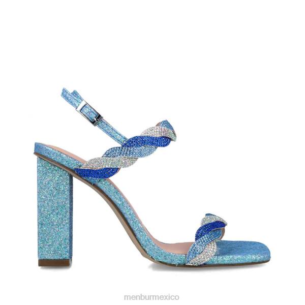 sandalias Menbur capella azul medio mujer 04JD2882