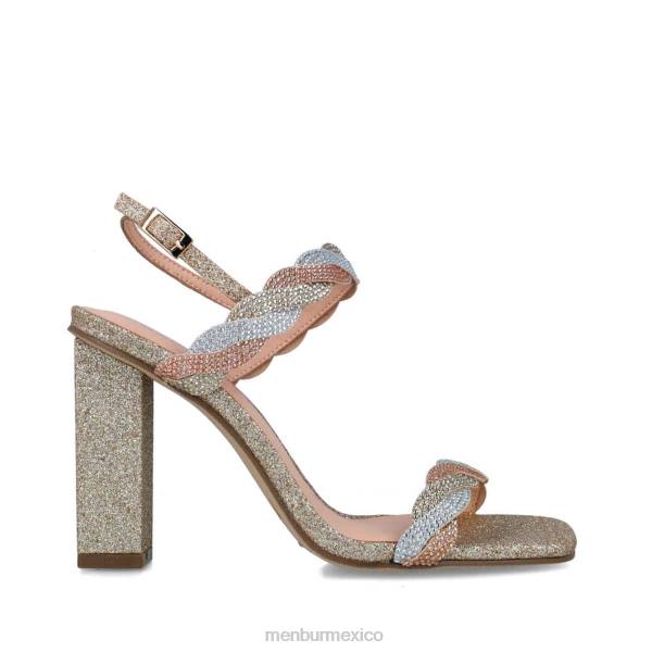 sandalias Menbur capella oro mujer 04JD148