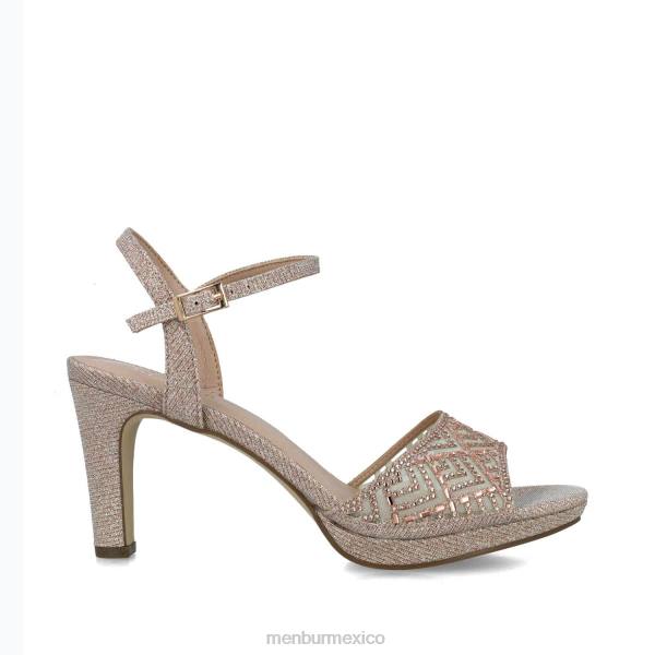 sandalias Menbur casiopea maquillaje rosa mujer 04JD2538