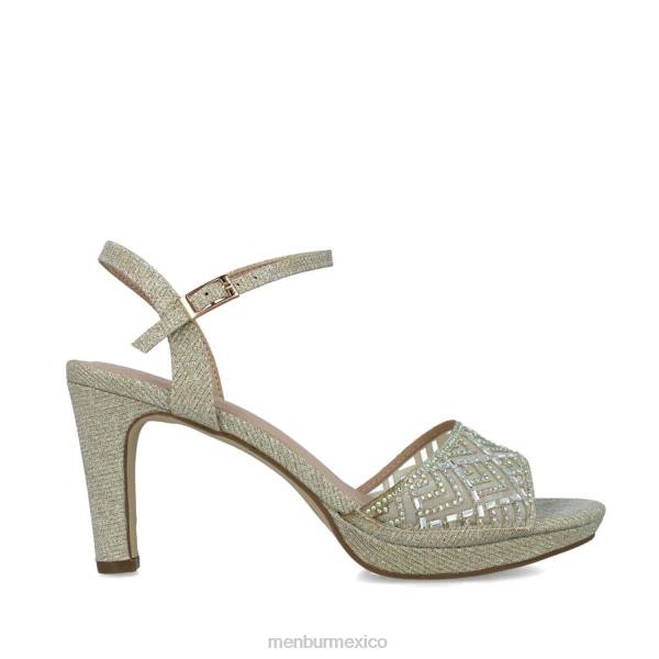 sandalias Menbur casiopea oro mujer 04JD2537