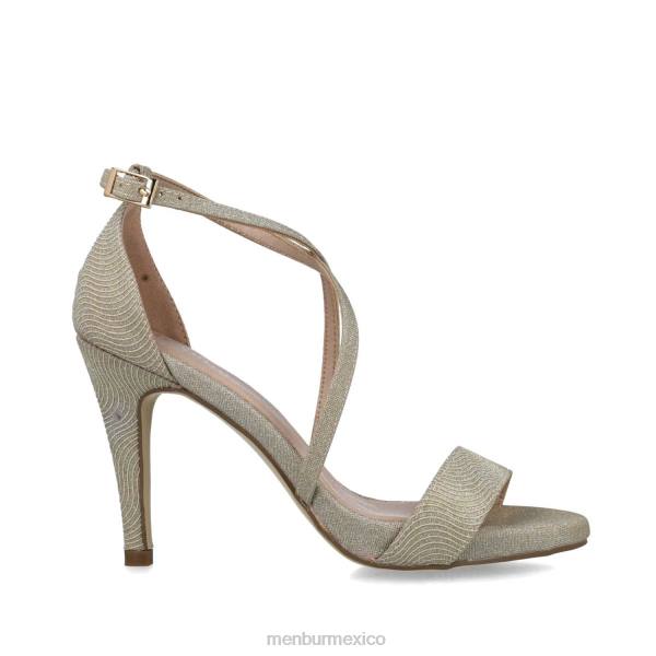 sandalias Menbur cetus oro mujer 04JD71