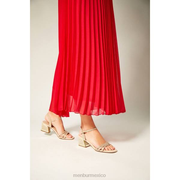 sandalias Menbur columba oro mujer 04JD139