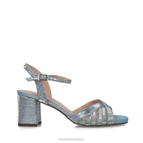 sandalias Menbur corona austral azul claro mujer 04JD2800