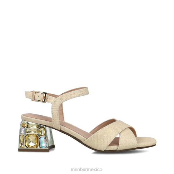 sandalias Menbur corona boreal amarillo mujer 04JD58